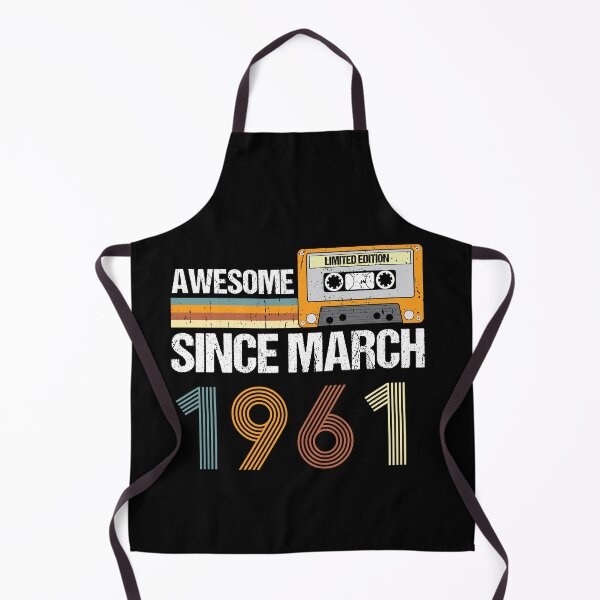Item preview, Awesome Since March 1961 | 62th Birthday Gifts | 62 Years Old Gifts designed and sold by AMINE ★★★★★.