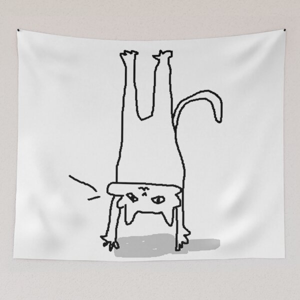 Item preview, Handstand Cat designed and sold by Stariikuu.
