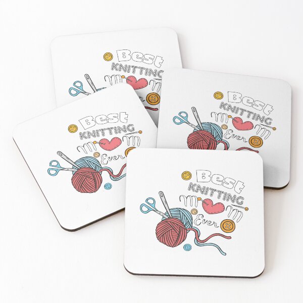 Item preview, Best Knitting Mom Ever, Gifts for Knitters designed and sold by From-95.