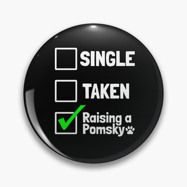 Item preview, Single Taken Raising a Pomsky Puppy Dog Gift  designed and sold by Guarddogdrive.
