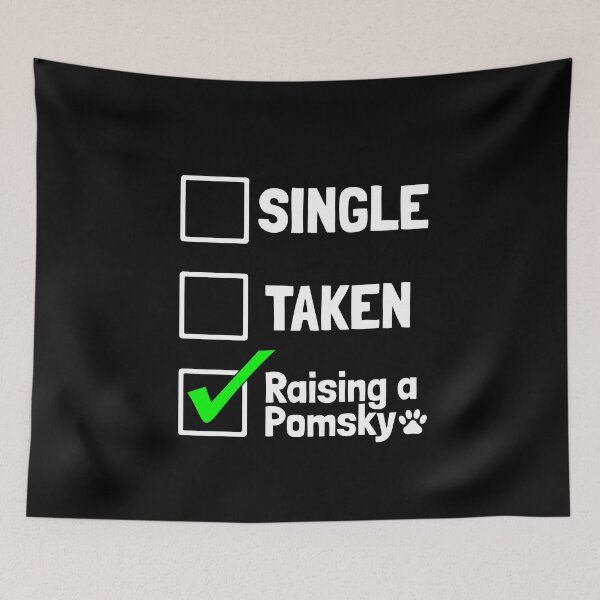 Item preview, Single Taken Raising a Pomsky Puppy Dog Gift  designed and sold by Guarddogdrive.