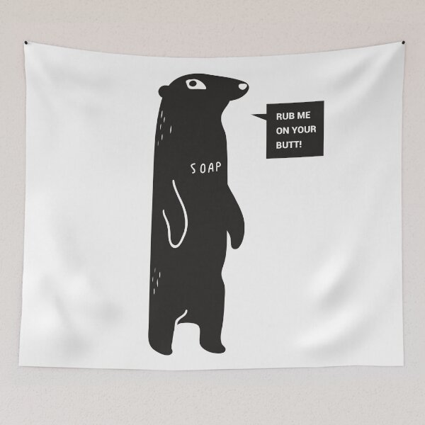 Item preview, Rub Me On Your Butt designed and sold by Martin Mejak.