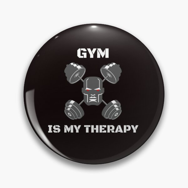 Item preview, Gym IS My Therapy designed and sold by Doodlehub.
