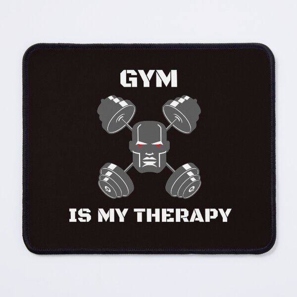Item preview, Gym IS My Therapy designed and sold by Doodlehub.