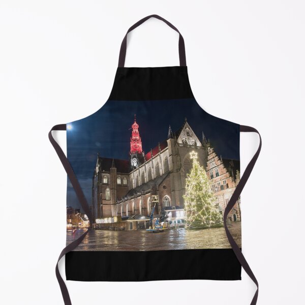 Item preview, Haarlem Night - Christmas at the St Bavo Church designed and sold by RichardGibb.