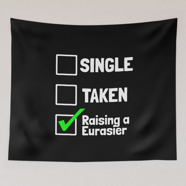 Item preview, Single Taken Raising a Eurasier Puppy Dog Gift  designed and sold by Guarddogdrive.