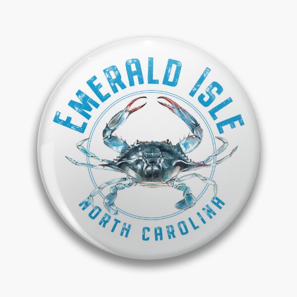 Item preview, Emerald Isle North Carolina Blue Crab Design designed and sold by Futurebeachbum.