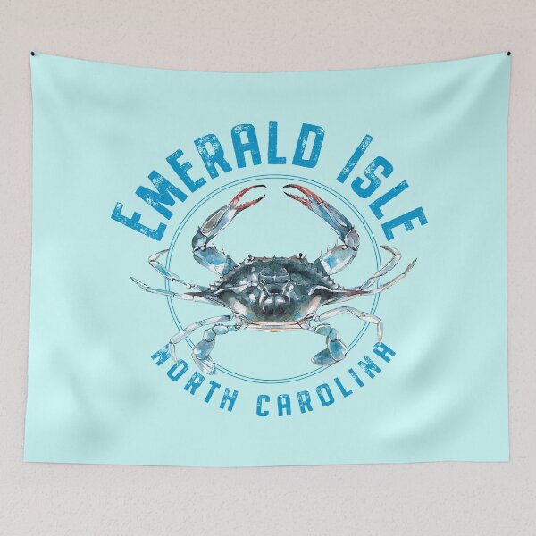 Item preview, Emerald Isle North Carolina Blue Crab Design designed and sold by Futurebeachbum.