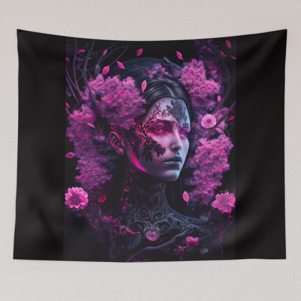 Item preview, The lady in the flowers designed and sold by Sevastra33.