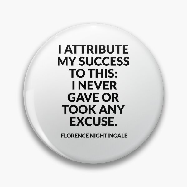 Item preview, Inspirational Florence Nightingale Quotes - I ATTRIBUTE MY SUCCESS TO THIS designed and sold by Inspirationmotivation.