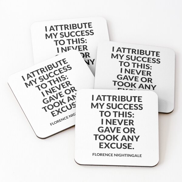 Item preview, Inspirational Florence Nightingale Quotes - I ATTRIBUTE MY SUCCESS TO THIS designed and sold by Inspirationmotivation.