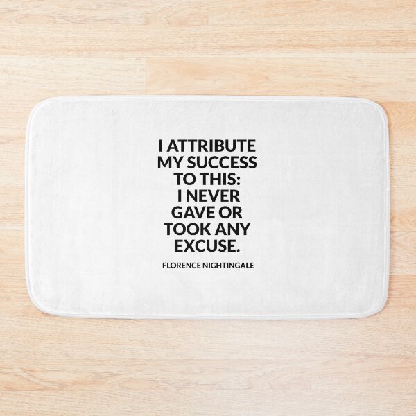 Item preview, Inspirational Florence Nightingale Quotes - I ATTRIBUTE MY SUCCESS TO THIS designed and sold by Inspirationmotivation.