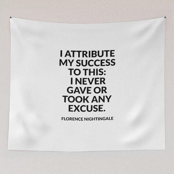Item preview, Inspirational Florence Nightingale Quotes - I ATTRIBUTE MY SUCCESS TO THIS designed and sold by Inspirationmotivation.