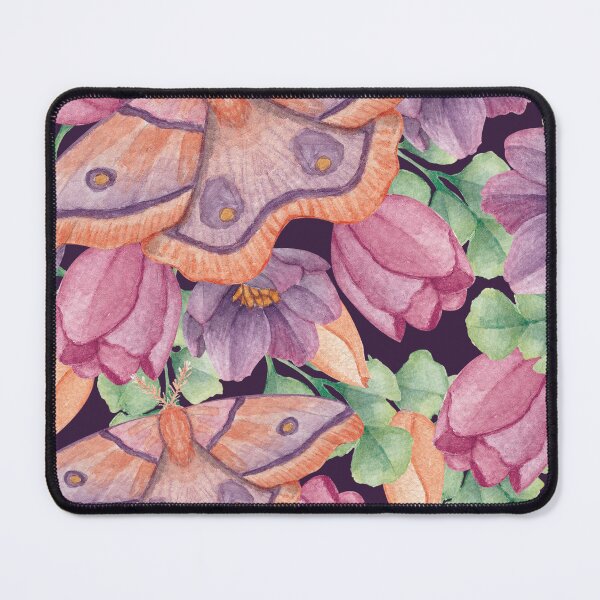 Item preview, Flowers & Butterfly designed and sold by Surface Pattern Studio.