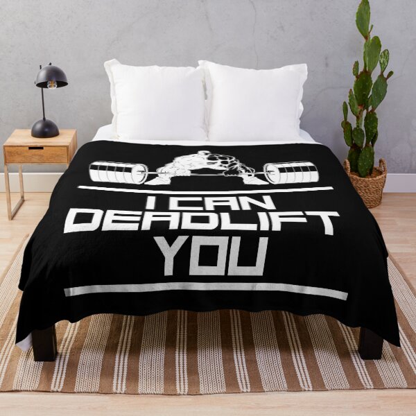 Item preview, Funny I Can Deadlift You Weightlifting designed and sold by GeorgiHeyward.