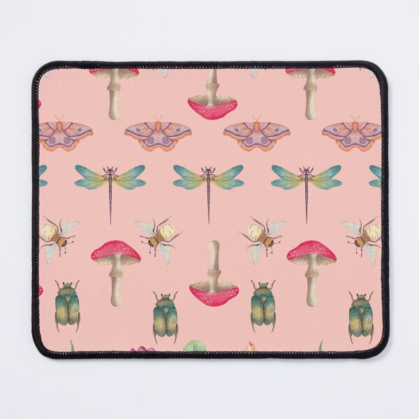 Item preview, Pink Mushrooms designed and sold by Surface Pattern Studio.