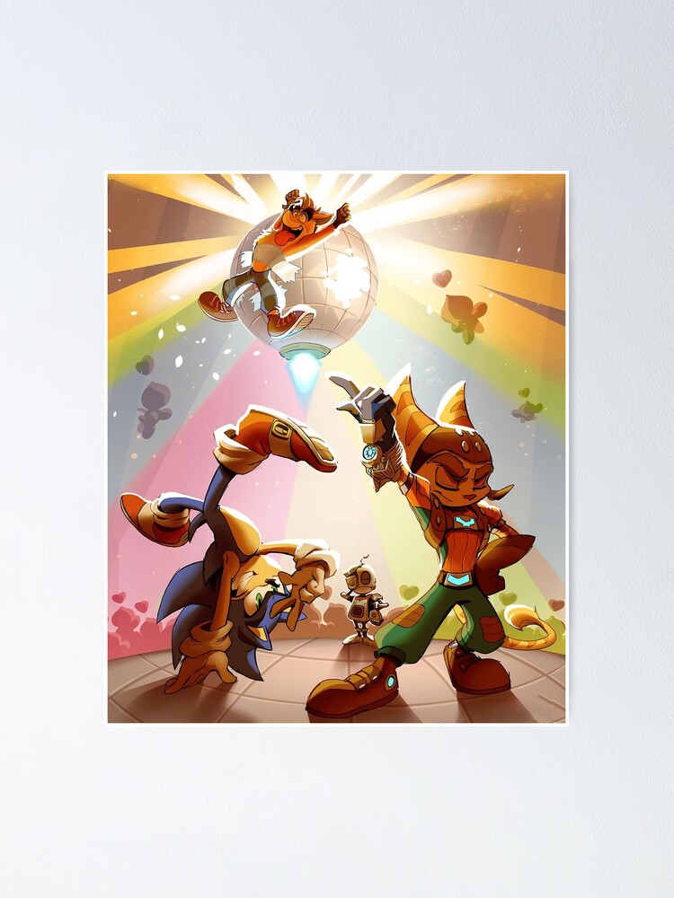 Ratchet & Clank: Going Commando Poster Gaming Posters 4 