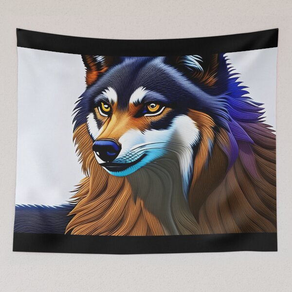 Item preview, Beautiful wolf, Ai Generated Art  designed and sold by ACC .