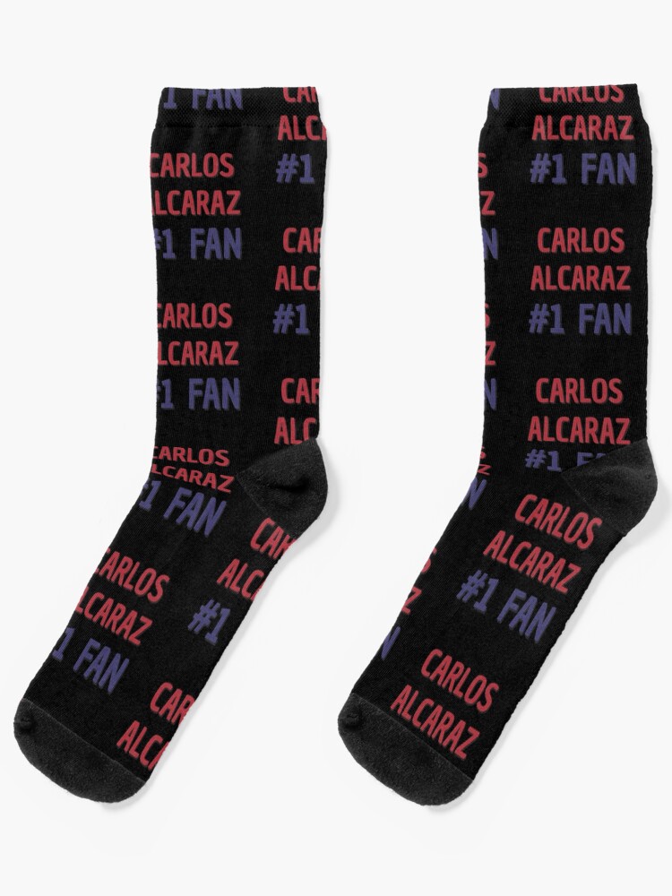 Calcetines for Sale con la obra «Carlos Alcaraz Fan #1» de