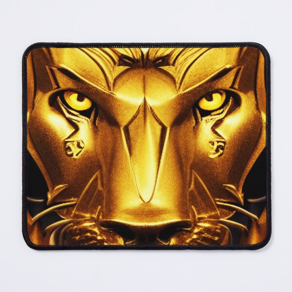 Item preview, Fierce Lion in Gold designed and sold by PopOptikal.