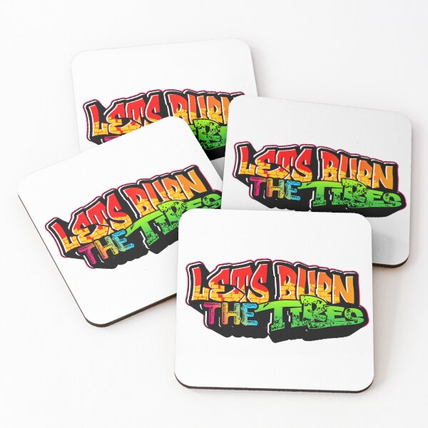 Item preview, LETS BURN THE TIRES designed and sold by MotorcycleLove.