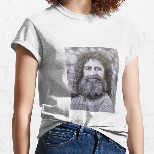 Robert Sapolsky Portrait Pencil Drawing Classic T-Shirt