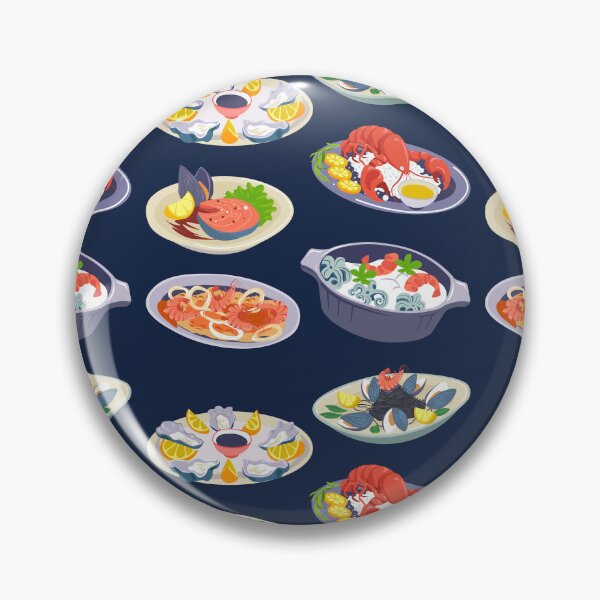 Item preview, Assorted Seafood Dishes designed and sold by Alicia Chee.