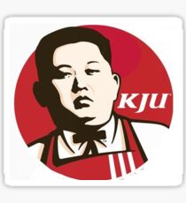 Kim Jong Un KFC Sticker
