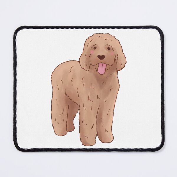 Item preview, Golden Doodle illustration designed and sold by Mayarart.