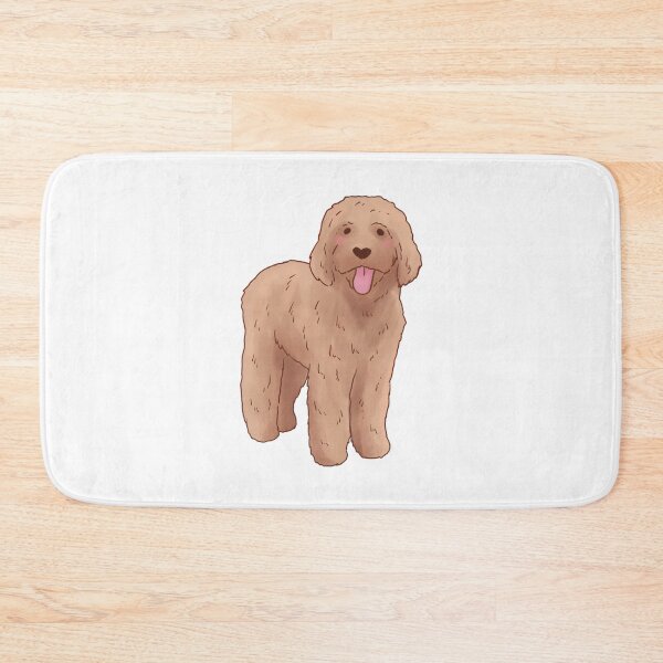 Item preview, Golden Doodle illustration designed and sold by Mayarart.