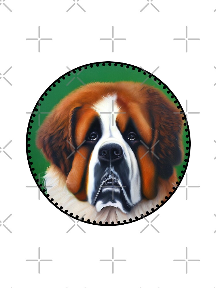 St Bernard Sticker for Sale by therespawprints