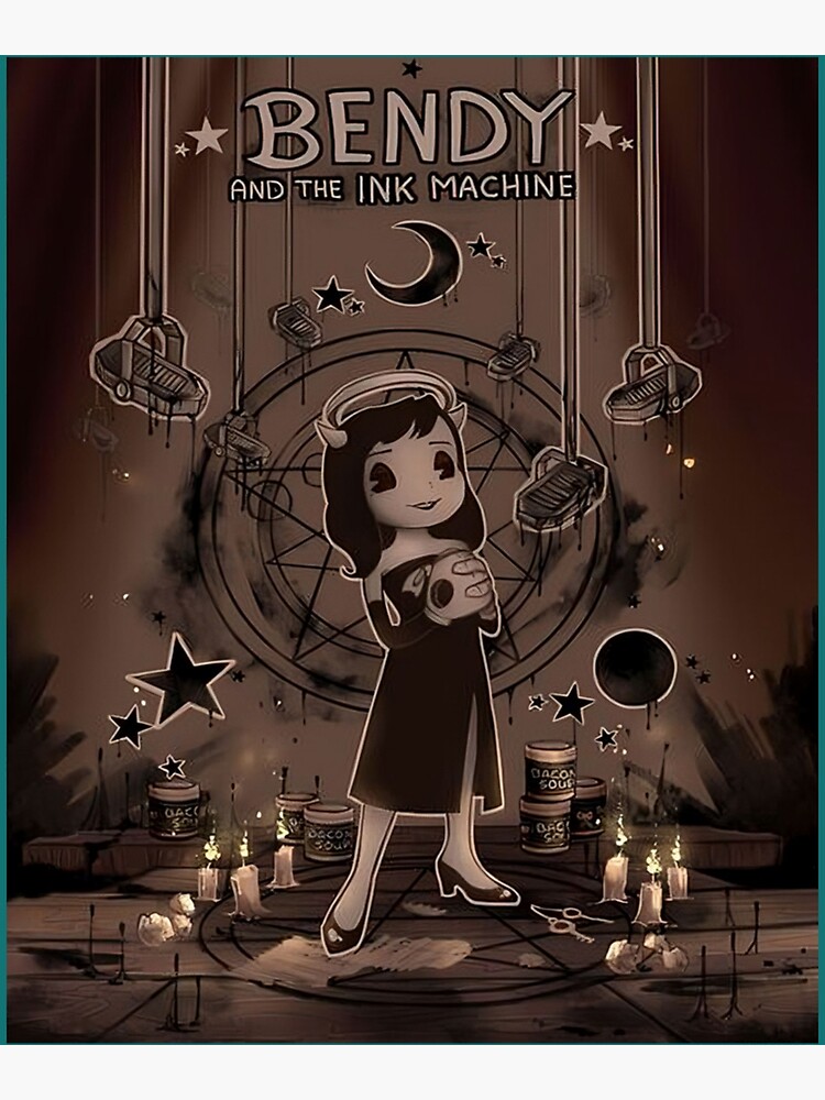 DOWNLOAD 20 Posters Bendy and the Ink Machine With and Without