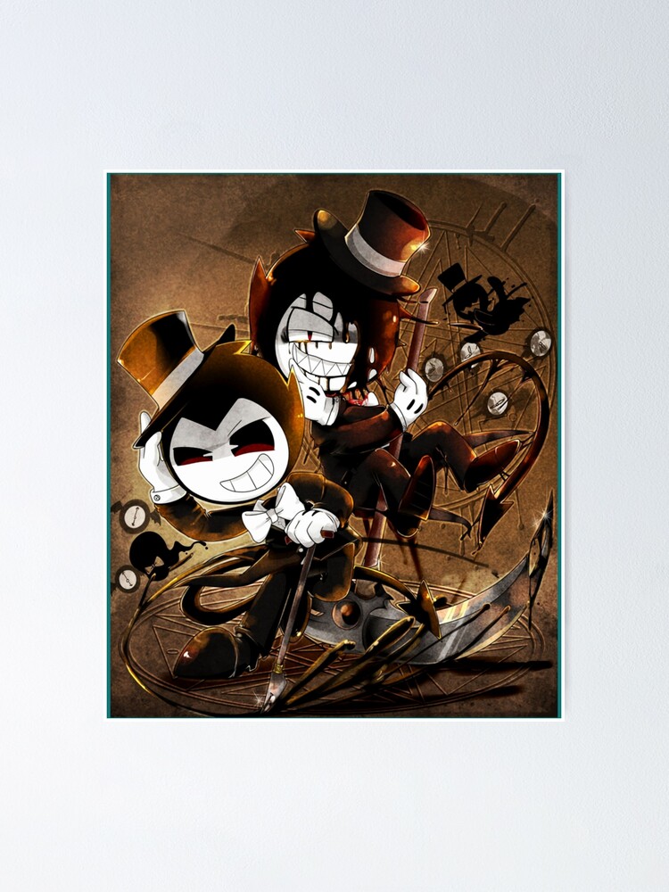 DOWNLOAD 20 Posters Bendy and the Ink Machine With and Without