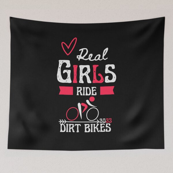 Item preview, Fly Real Girls Ride Dirt Bikes love  designed and sold by myt-shirt.