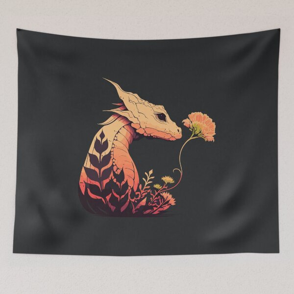Item preview, Peaceful Cute Dragon designed and sold by YoobiArt.
