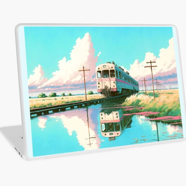 Item preview, Retro Anime Style Old Japanese Train designed and sold by KaPrints.