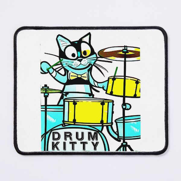 Item preview, Drum Kitty designed and sold by CottagePop.