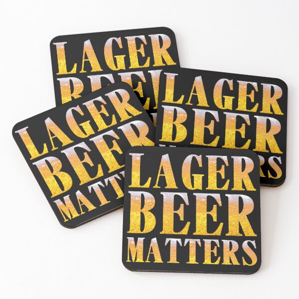 Item preview, Lager Beer Matters designed and sold by UA-Shirts.