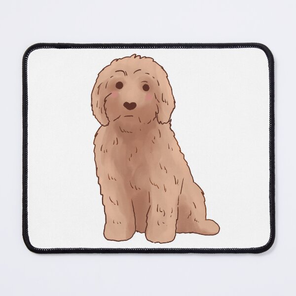 Item preview, Cute Golden Doodle art designed and sold by Mayarart.