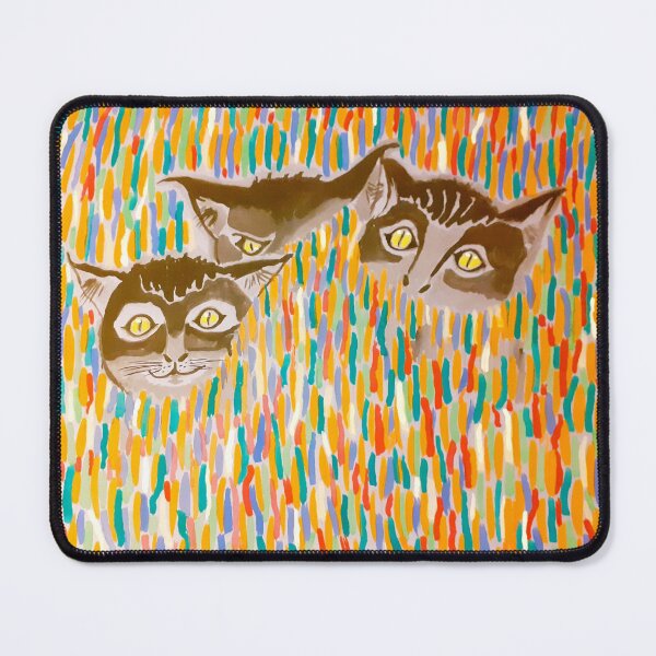 Item preview, tres gatos en la hierba designed and sold by Maltez.