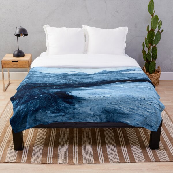 Item preview, Abstract Acrylic paintings - Blue Ocean.  designed and sold by Vivian  Chan.