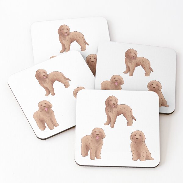 Item preview, Cute Golden Doodle art pack designed and sold by Mayarart.