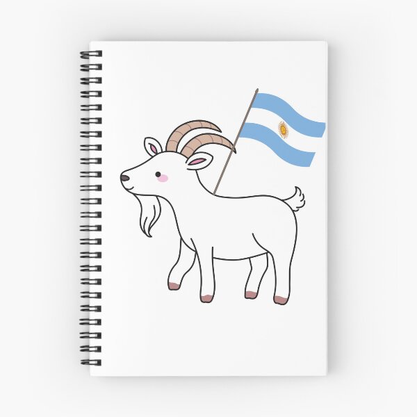 Item preview, Goat Carrying The Argentina Flag designed and sold by trs1080.