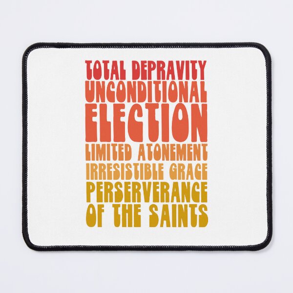 Item preview, Retro Calvinism Tulip Quote Reformed Theology designed and sold by HalpinDesign.