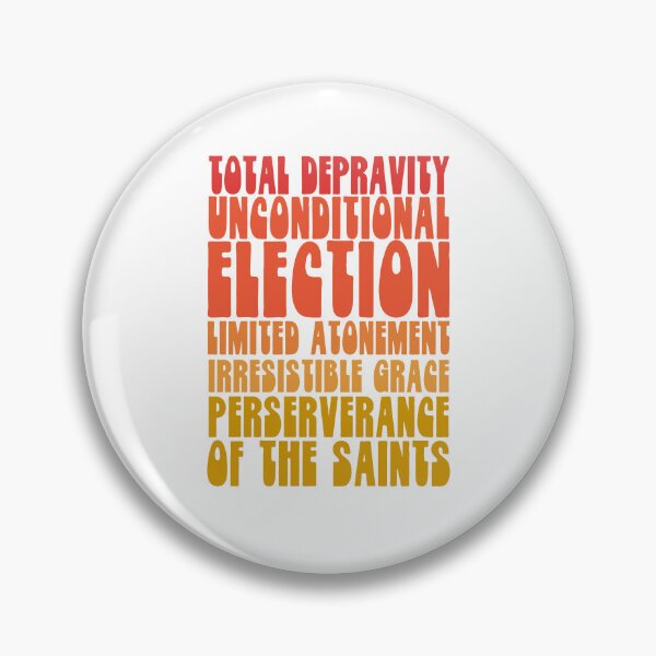 Item preview, Retro Calvinism Tulip Quote Reformed Theology designed and sold by HalpinDesign.
