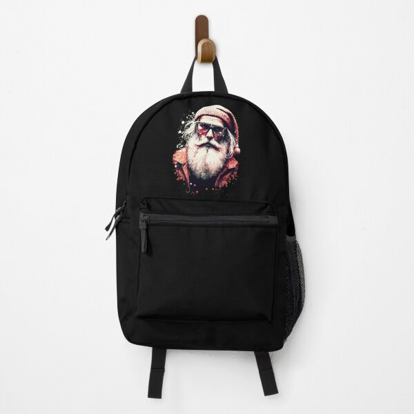 Item preview, Cool Christmas Hipster Santa Claus – Vintage Bearded Hipster Santa Claus Pop Art | Hipster Santa Claus Modern Art designed and sold by MadeByRobots.