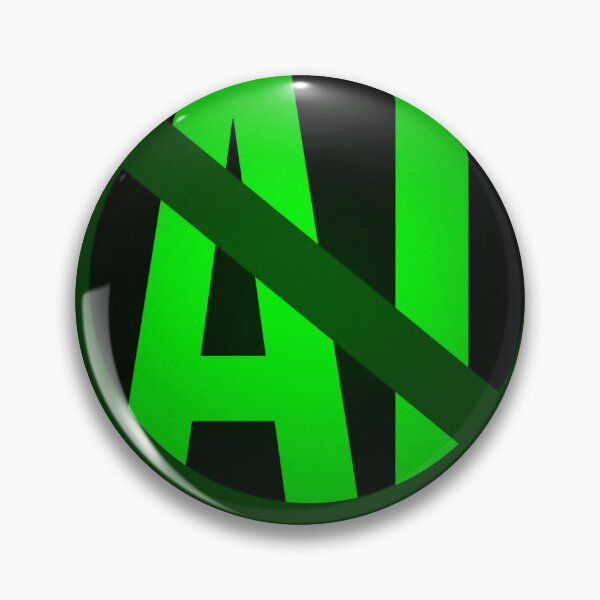 Item preview, No To AI designed and sold by Foetry.