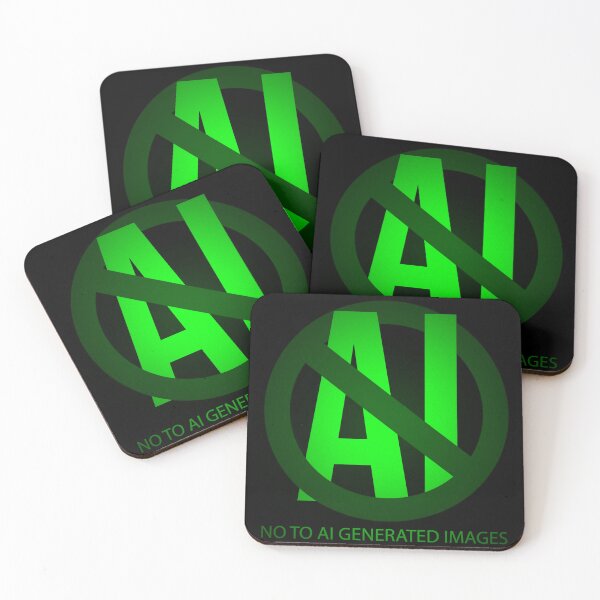 Item preview, No To AI designed and sold by Foetry.