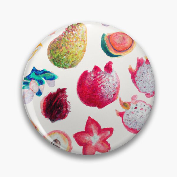 Item preview, Exotic fruits pattern #1 designed and sold by chyornayakoshka.