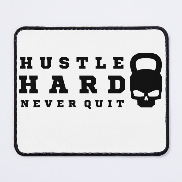 Item preview, Hustle Hard Never Quit | HSTL | Crossfit | Motivation | Gym | Fitness designed and sold by mattades.